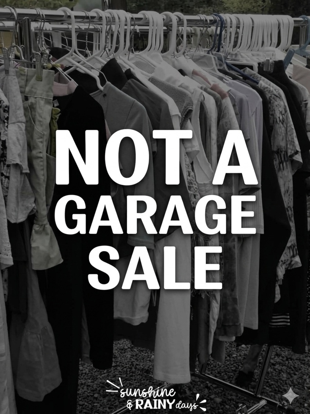 Not A Garage Sale !